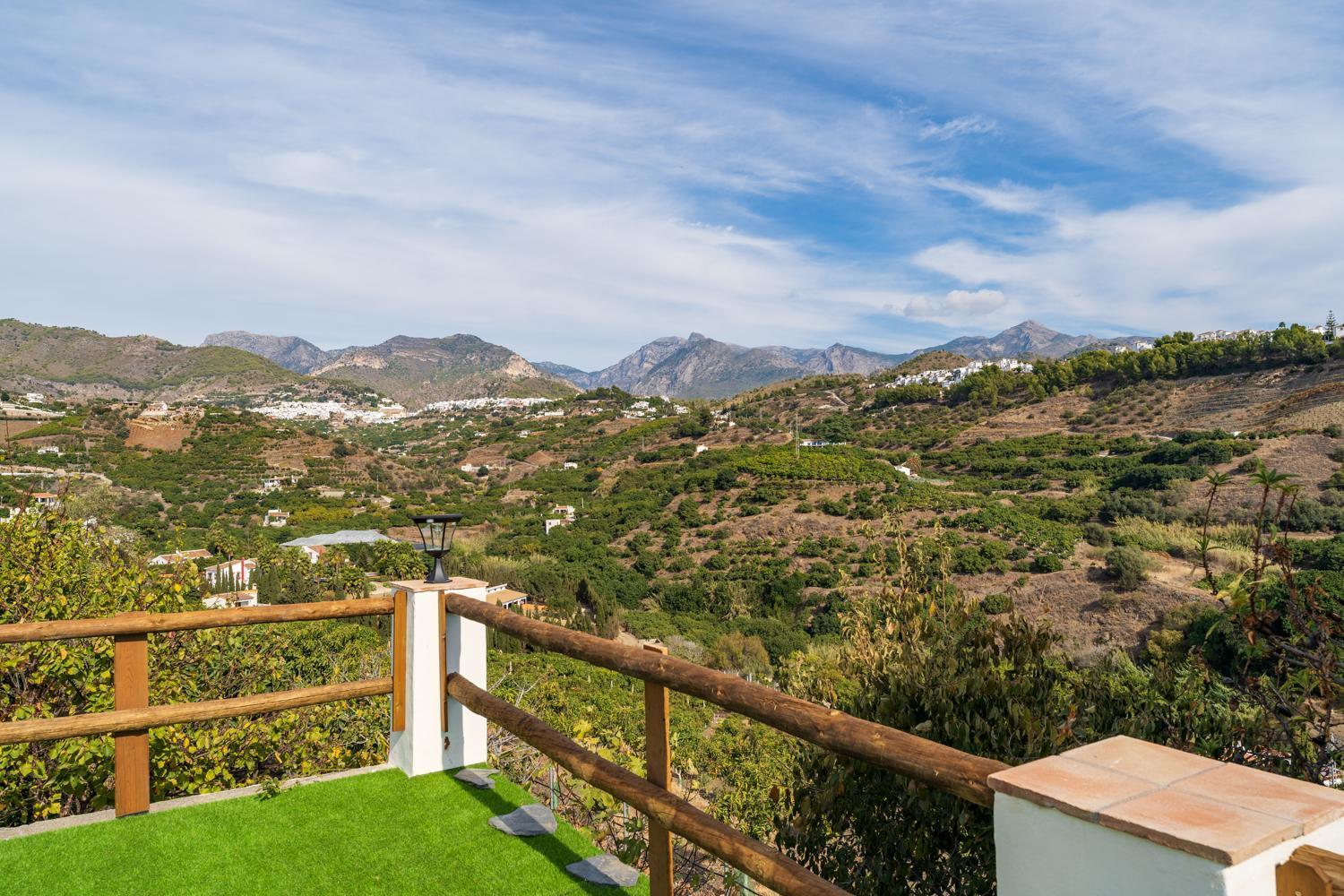 Villa Cortijo Horizonte Frigiliana Exterior foto